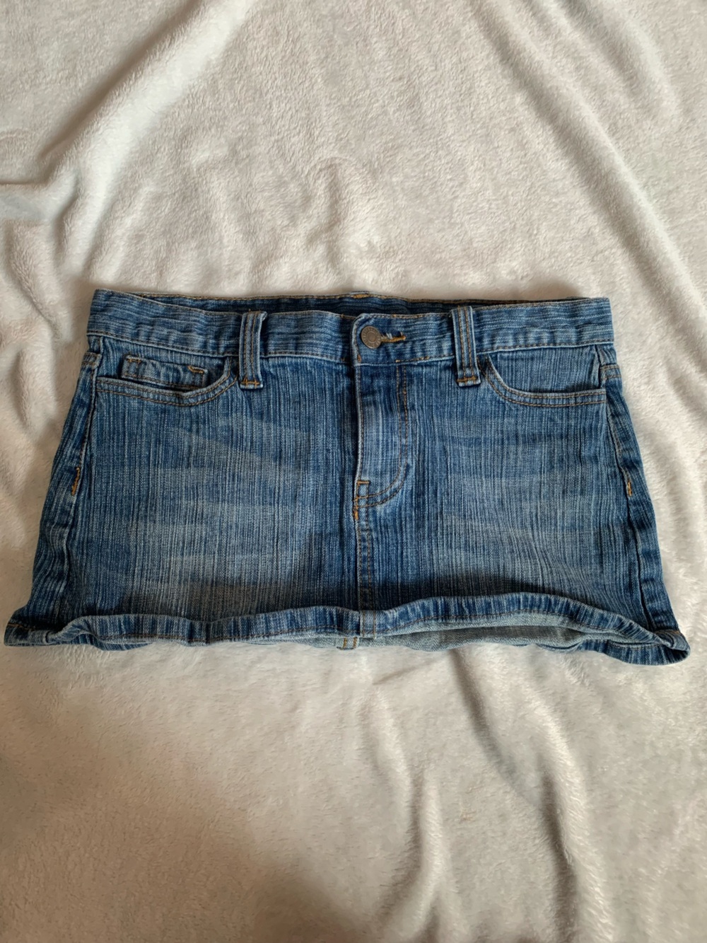 Brandy Melville denim mini skirt